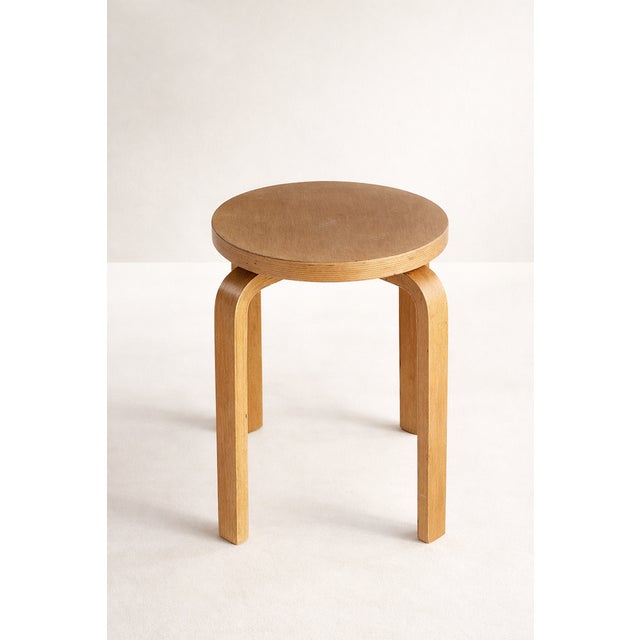 1960s Wooden Stool by Alvar Aalto for Artek, 1960 For Sale - Image 5 of 5