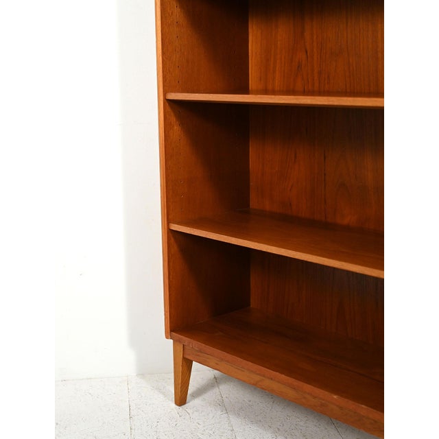 Scandinavian Teak Bookcase by Ferdinand Lundquist, 1960s For Sale - Image 6 of 8