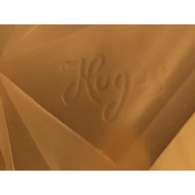 1940s French Art Deco Geometric Chandelier For Sale In New York - Image 6 of 6