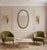 Mid-Century Modern 1990s Olive Green and Amber Murano Glass Sconces - a Pair For Sale - Image 3 of 13