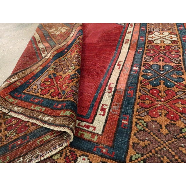 Galerie Shabab Collection Early 20th Century Turkish Anatolian Throw Rug For Sale In New York - Image 6 of 6