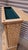 Late 20th Century Late 20th Century Jasper Furniture Company Handpainted Standing Jewelry Cabinet With Crackle Finish For Sale - Image 5 of 8