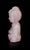 Mid 20th Century Mid 20th Century Natural Rose Quartz Baby Buddha Statue For Sale - Image 5 of 10