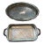 1960s Silverplate Tray & Serving Dish Set- 2 Pieces For Sale
