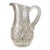 Antique American Brilliant Cut Crystal Pitcher Hobstar Pattern For Sale
