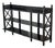 Ardley Hall Regency Style Tiered Black Console / Sofa Table For Sale