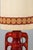 Impressive Ceramic Table lamp glazed in red tones by Anonymous artist France Vallauris 1960 Very good condition. Supplied...