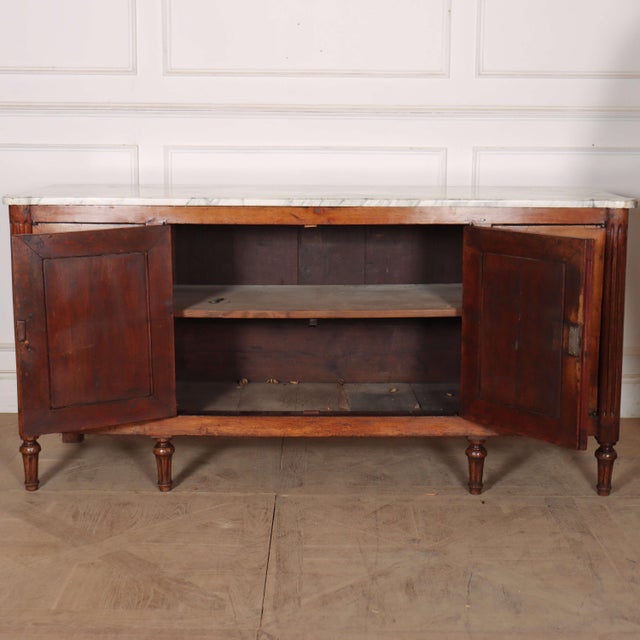 Brown French Fruitwood Enfilade, 1780s For Sale - Image 8 of 14
