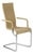 1970s Rattan and Metal Armchair For Sale