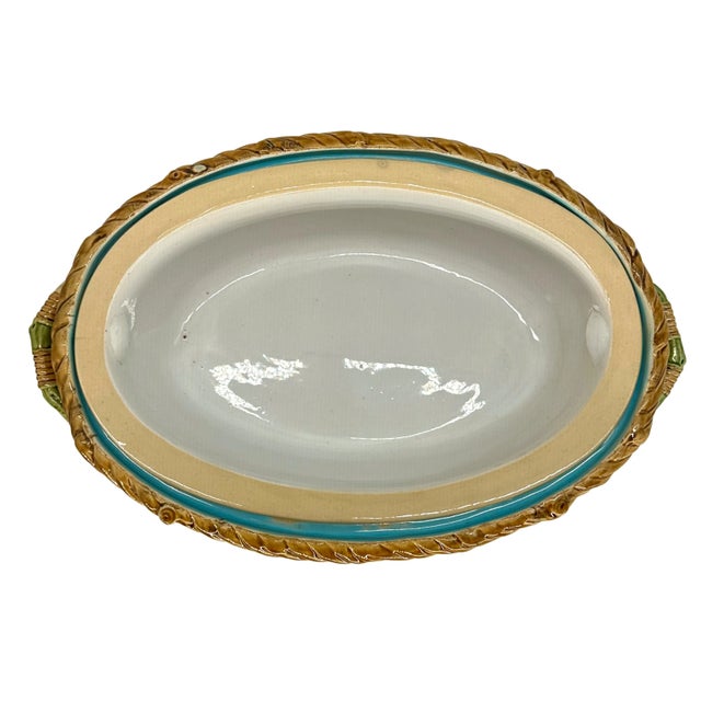 A Minton Majolica Dead Game Pie Tureen, Cover, and Liner, English, Dated 1859 For Sale - Image 9 of 12