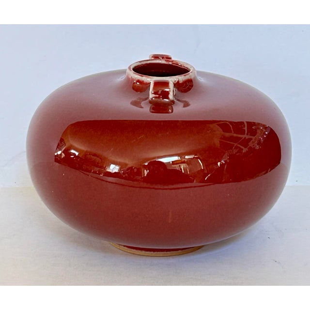 Japanese Chinese Red Vessel For Sale - Image 3 of 9
