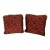 Ralph Lauren Pair Paisley Pillows With Fringe Duck Feather Down Insert For Sale