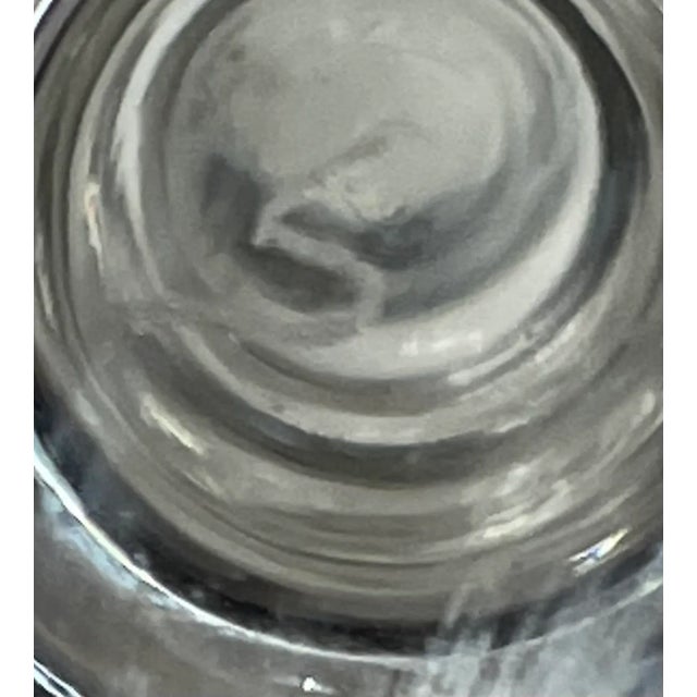 Steuben Glass 1929 Frederick Carder for Steuben Crystal Stemware, Signed - a Pair For Sale - Image 4 of 7