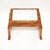 Wood Art Deco Burr Walnut Side Table with Marble Top, 1930 For Sale - Image 7 of 10