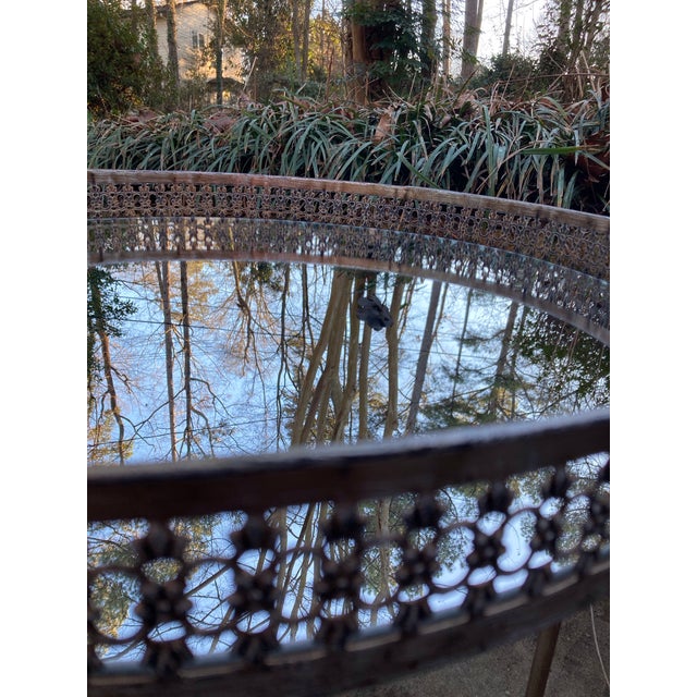 bringing all aspects of old and new, great filigree detail on metal risers, heavy and well made, timeless sense about...