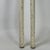 American Pair of Slender Antique Architectural Salvage Cylindrical Fluted & White Painted Wood Columns For Sale - Image 3 of 8