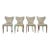 Set of Four Kerry Joyce for Design Fournir Luxford Dining Chair For Sale
