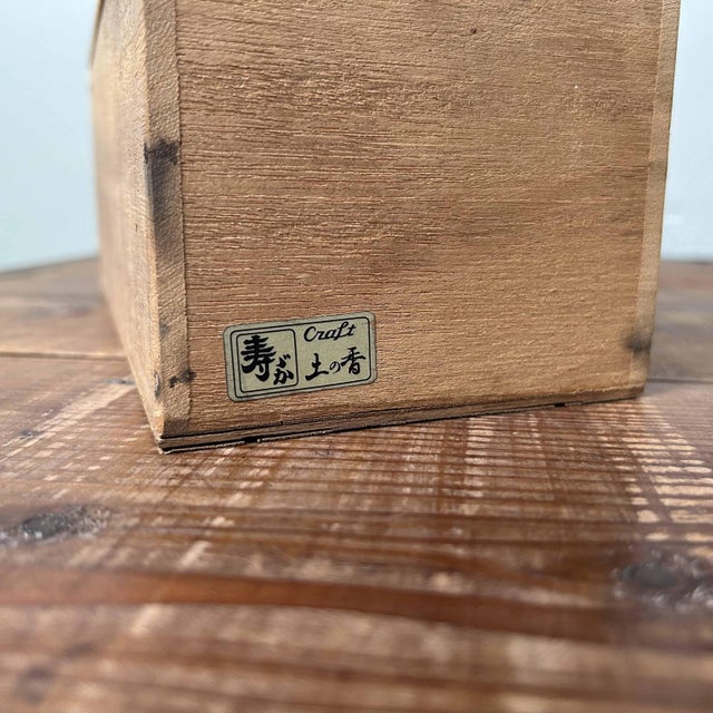 Japanese Ikebana Flower Vase, 1960s For Sale - Image 18 of 18