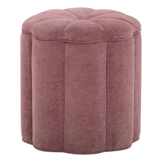 Fleur Mauve Storage Ottoman For Sale