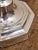 Silver Large Metal 7-Branched Candelabra For Sale - Image 8 of 9