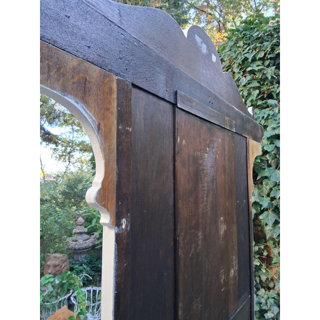 Antique Art Nouveau Hallway Wardrobe in Oak, 1890s For Sale - Image 17 of 18