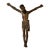 Antique 18th C Corpus Christi Sculpture Crucified Christ Wooden Statue For Sale