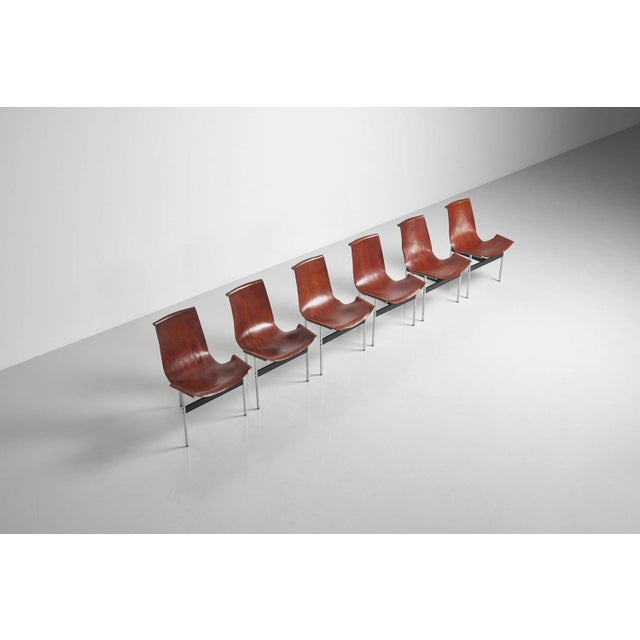 Vintage Italian Chairs, 1952, Set of 6 For Sale - Image 3 of 14