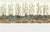 Hand Painted White Background Chinoiserie Bamboo Figurative Landscape Mural Panel For Sale - Image 4 of 4