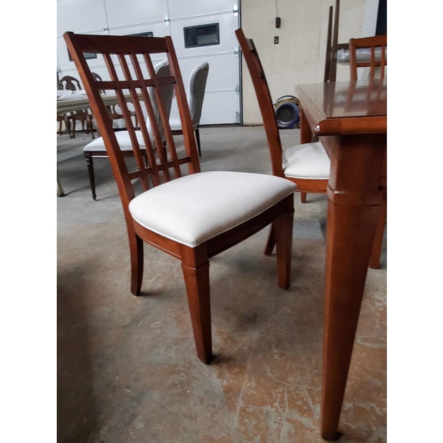 Thomasville Furniture Bridges 2.0 Newbridge Cherry Dining Table & Chair