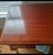 1970s 1970s Queen Anne Mahogany Writing Desk on Pad Feet W/Ball and Claw Chair For Sale - Image 5 of 11