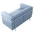 LC2 Two-Seat Sofa by Le Corbusier, P. Jeanneret, Charlotte Perriand for Cassina For Sale - Image 9 of 9