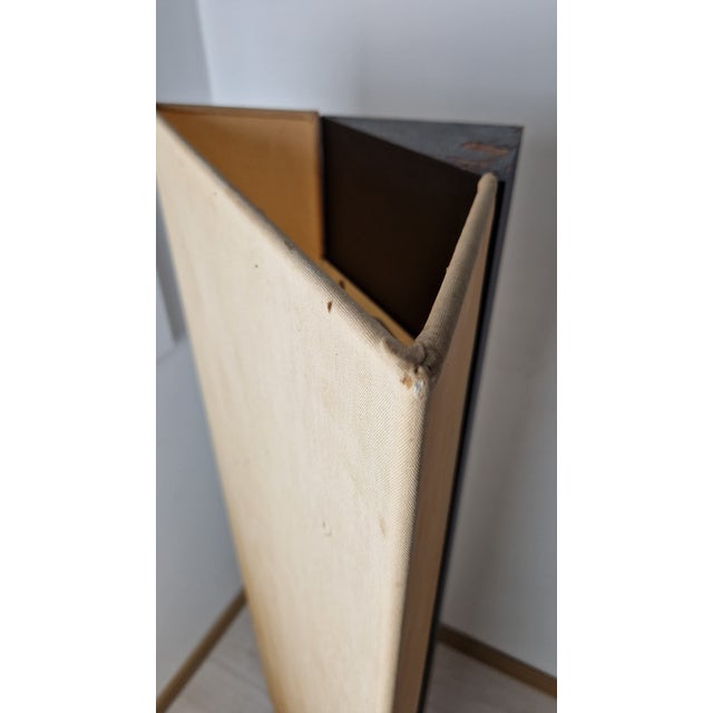 Beige Vintage Floor Lamp in Metal and Canvas by Cini Boeri for Artemide, 1970s For Sale - Image 8 of 12