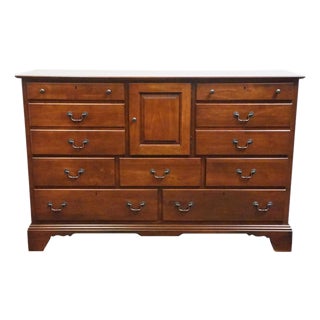 Kincaid Furniture Solid Cherry Early American Traditional Style 64" Triple Dresser 79-161 For Sale
