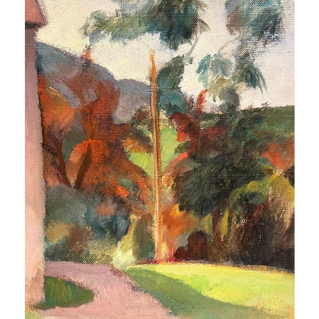 Fernand Blondin, Country House, Oil on Canvas For Sale - Image 4 of 11