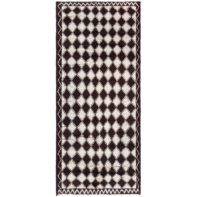 Doris Leslie Blau Mid-20th Century Moroccan Handmade Wool Rug For Sale