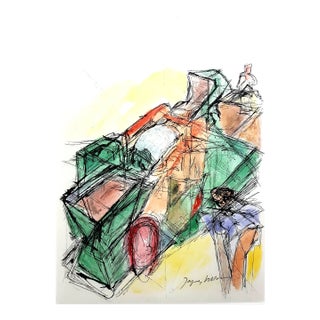 Jacques Villon, Flowers, 1955, Lithograph For Sale