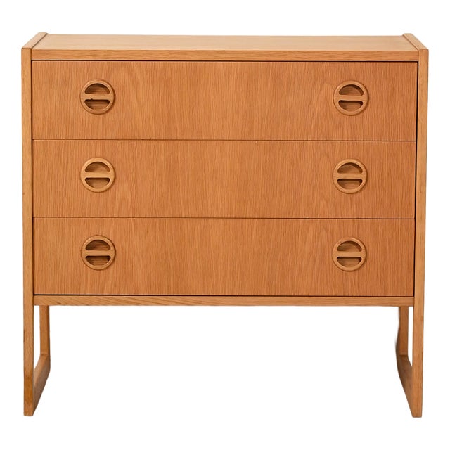 Oak Chest of Drawers from Arne Wahl Iversen, 1960s For Sale