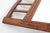 1930s Art Deco Mirror in Wood with Facet Cut Mirror, 1930s For Sale - Image 5 of 11