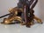 Antique Victorian Rococo Revival French Bronze Harpist Candelabra Table Lamp, 1870s For Sale - Image 10 of 18