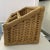 1980s Wicker Desktop Organizer For Sale In Miami - Image 6 of 9