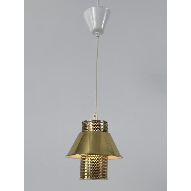Metal T766 Pendant Lamp by Hans-Agne Jakobsson for AB Markaryd, Sweden, 1960s For Sale - Image 7 of 18