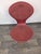 Red Vintage Flottoto Swivel Chair, 1960s For Sale - Image 8 of 15