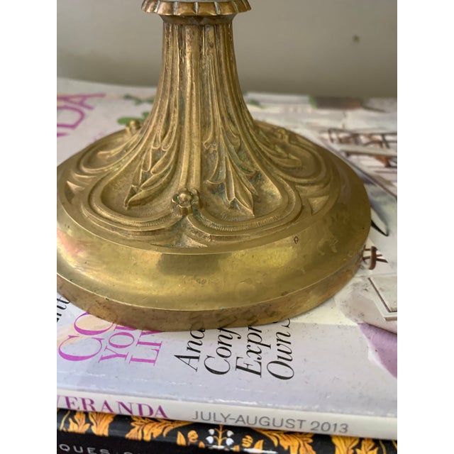 19th Century Brass Reliquary With Intaglio For Sale - Image 10 of 11