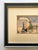 This Robert Bruce Rogers rare vintage 1932 " Drying Rigging, Provincetown " waterfront seascape custom framed original...