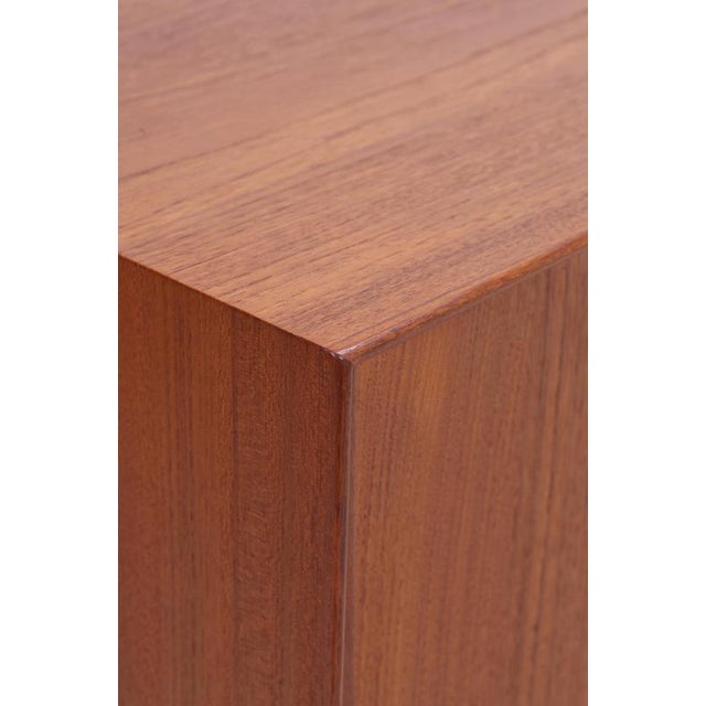 Vintage Teak Highboard by Omann Jun, 1960s For Sale - Image 9 of 18
