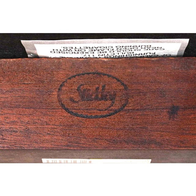 Stickley Queen Anne Carved Solid Mahogany Dining Chairs, Set of Four For Sale - Image 11 of 12