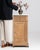 Early 20th Century Oak Marble-Top Side Table On Casters For Sale - Image 10 of 14