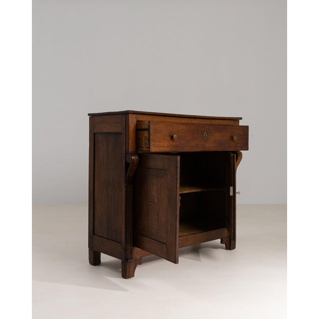 19th Century France Brown Wood Storage Cabinets & Cupboards For Sale In Greensboro - Image 6 of 11