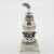 Vintage Italian Silver Woodstove Dollhouse Miniature, Tuscany, 1980s For Sale - Image 3 of 11