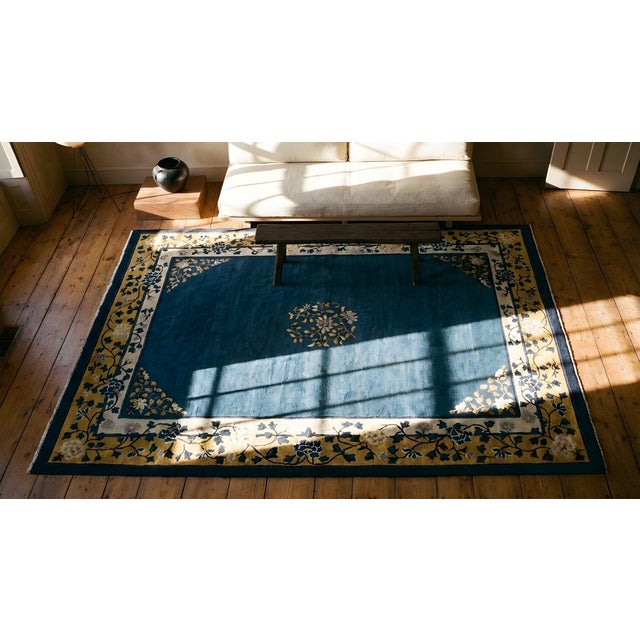 Early 20th Century Chinese Peking Carpet ( 8'2'' x 9'8'' - 250 x 295 ) For Sale - Image 14 of 14